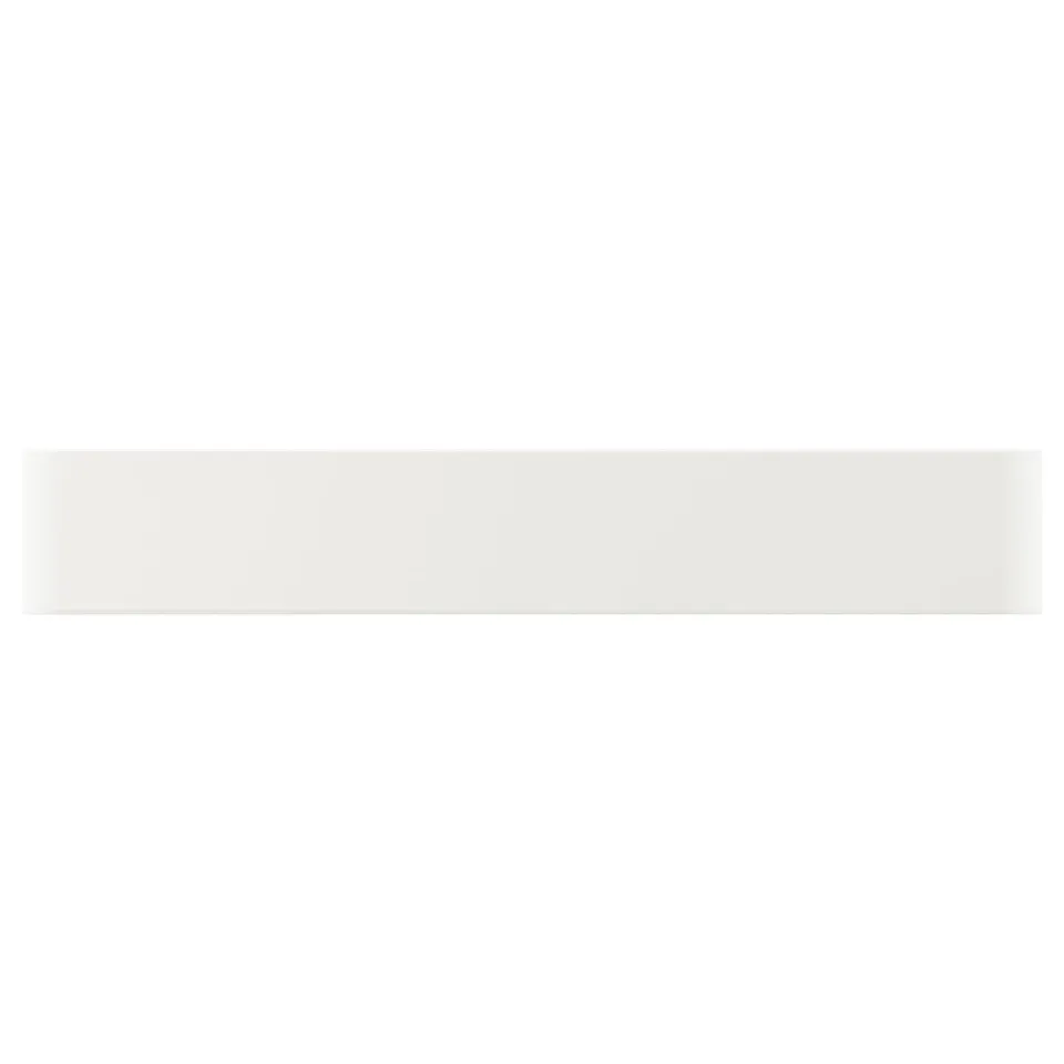 VEDDINGE white kitchen cabinet. Modern, rectangular, smooth design. 25-year guarantee.