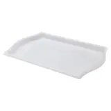 SMULA tray, transparent, 52x35 cm
