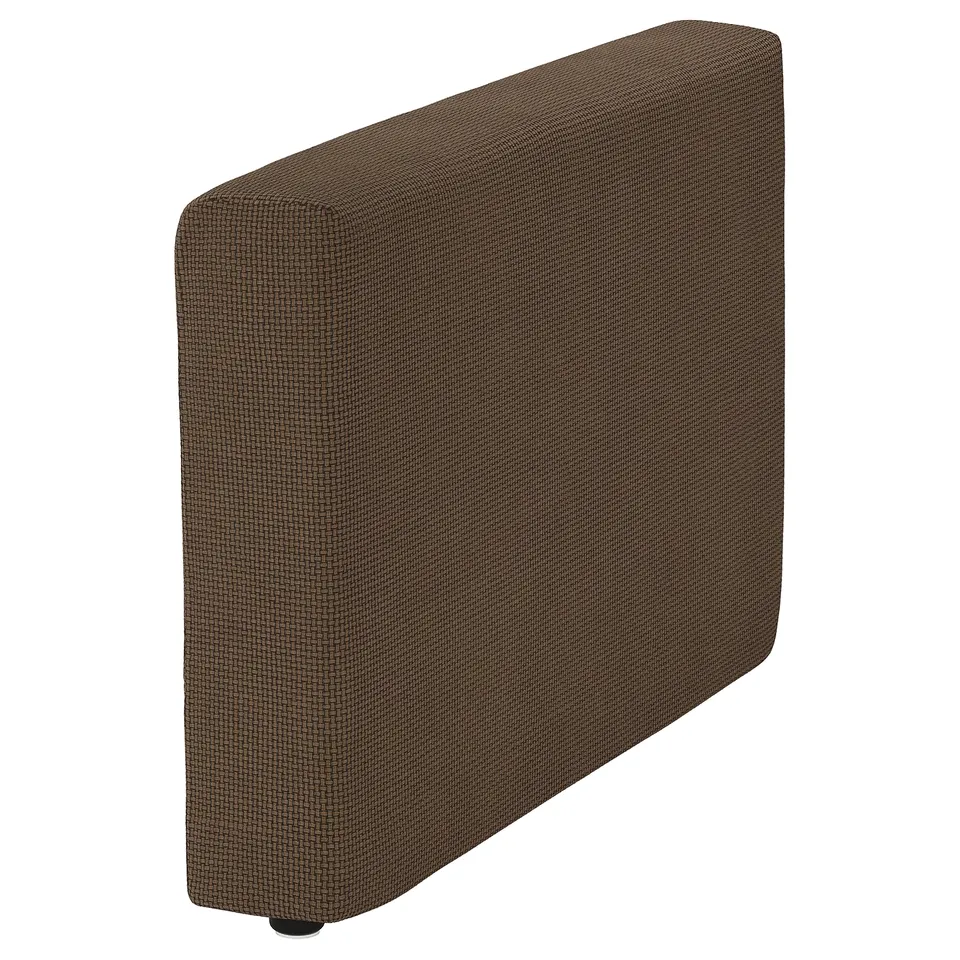 VIMLE Cover for armrest, Mosshed dark brown