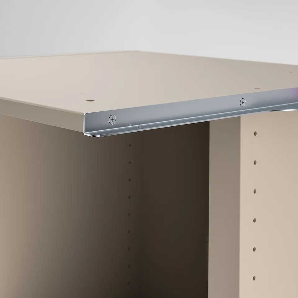 Close-up of well-assembled furniture joint; smooth, strong, and modern.
