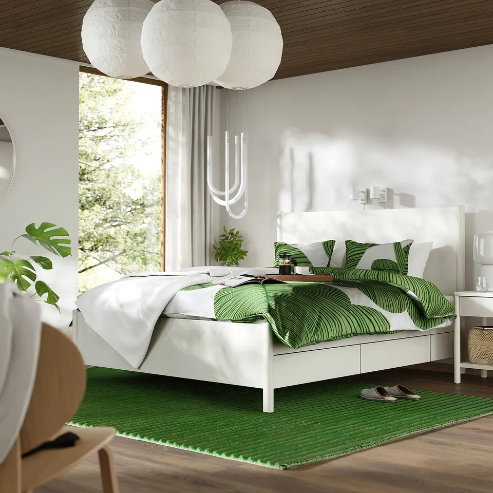 part: TONSTAD bed frame with storage