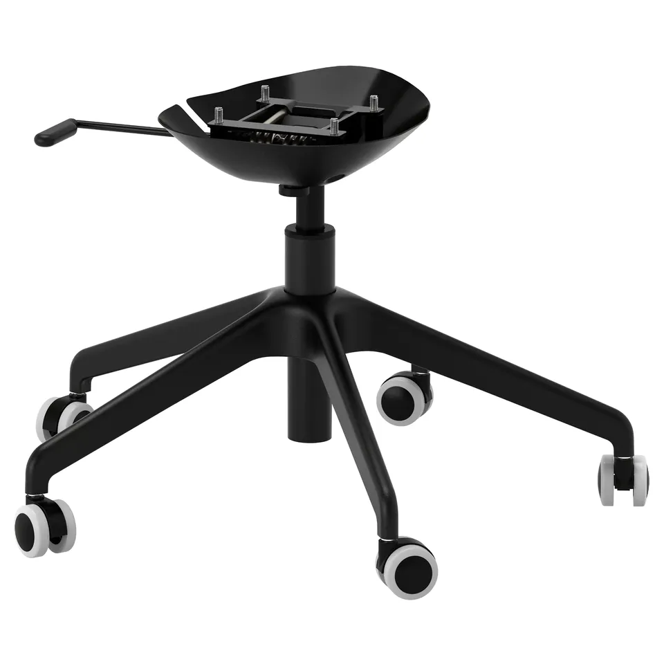 part: LÅNGFJÄLL star base with 5 legs and castors