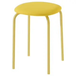 GULTARP stool, light yellow/Remmarn yellow, Width 41 cm