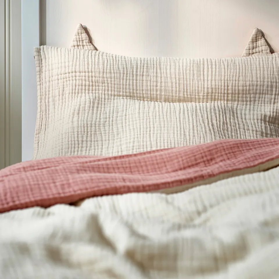 part: GULDVÄVARE 3-piece bedlinen set for cot