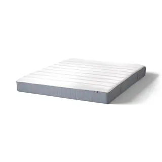 VESTERÖY pocket sprung mattress, extra firm/light blue, 180x200 cm