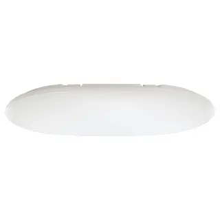 GÖSSTAKE LED ceiling lamp, oval white, Height 9 x Length 90 x Width 60 cm