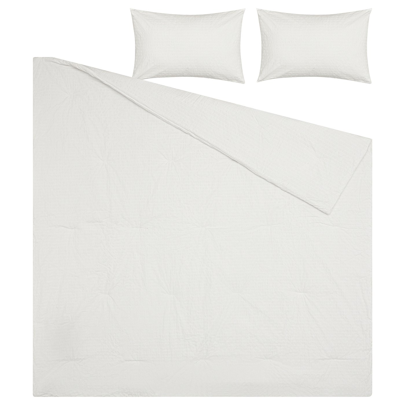 OFELIA VASS comforter set, white, 240x220/50x80 cm