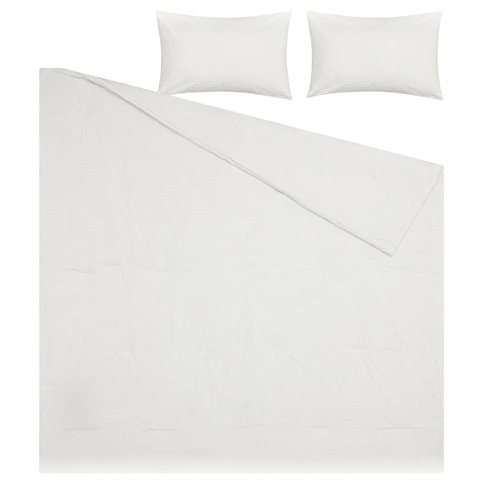 OFELIA VASS Comforter set, white, 240x220/50x80 cm