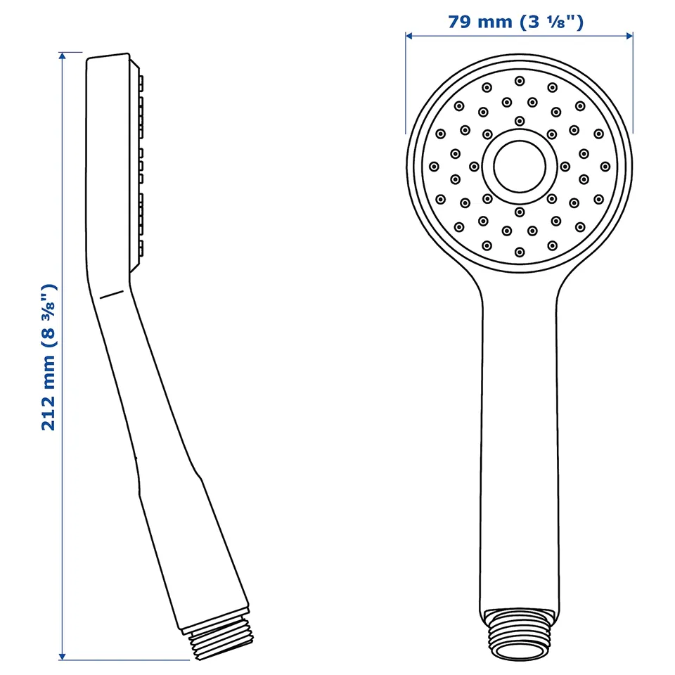 Illustration with measurements for the product: VALLAMOSSE.