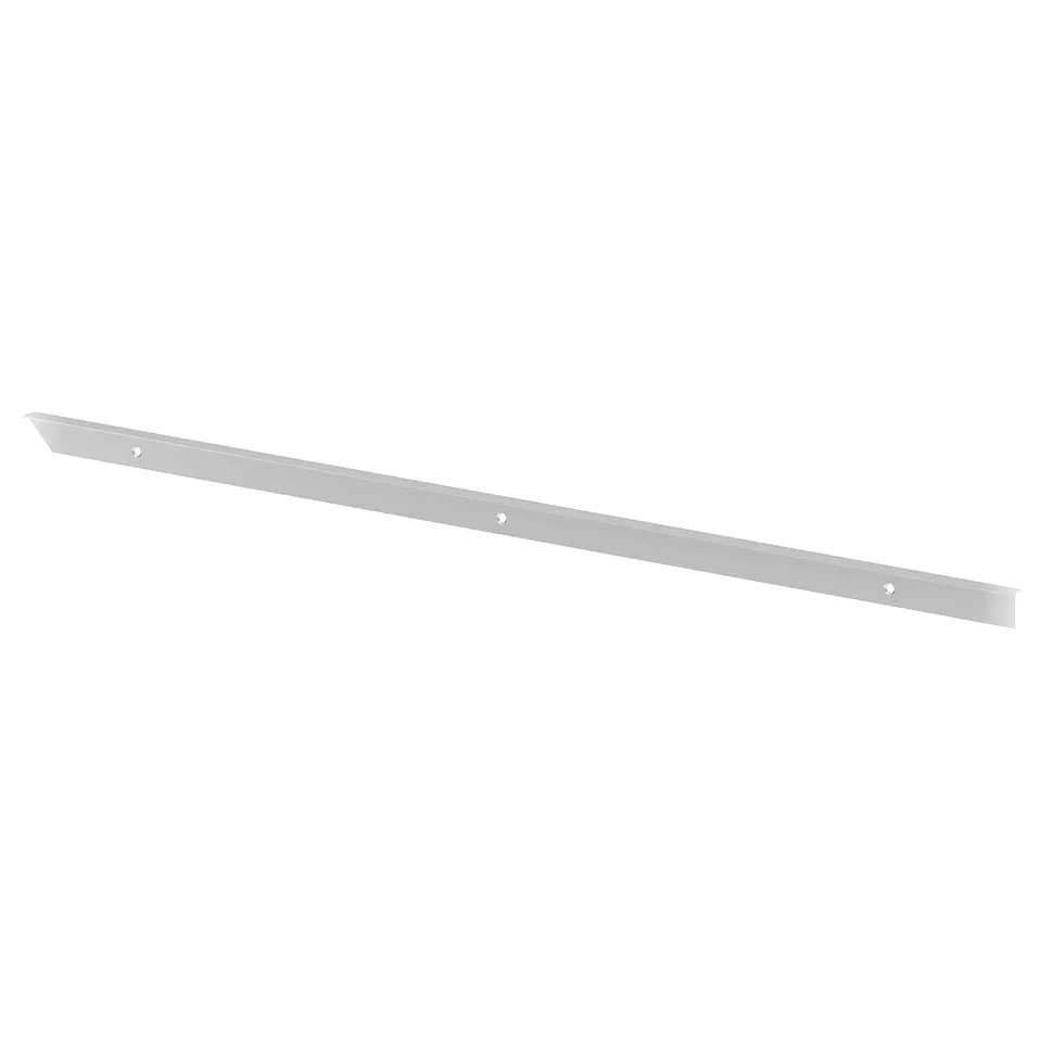 Ikea FIXA silver aluminum kitchen splash guard.