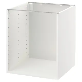 METOD base cabinet, white, Width 60 x Depth 60 x Height 70 cm