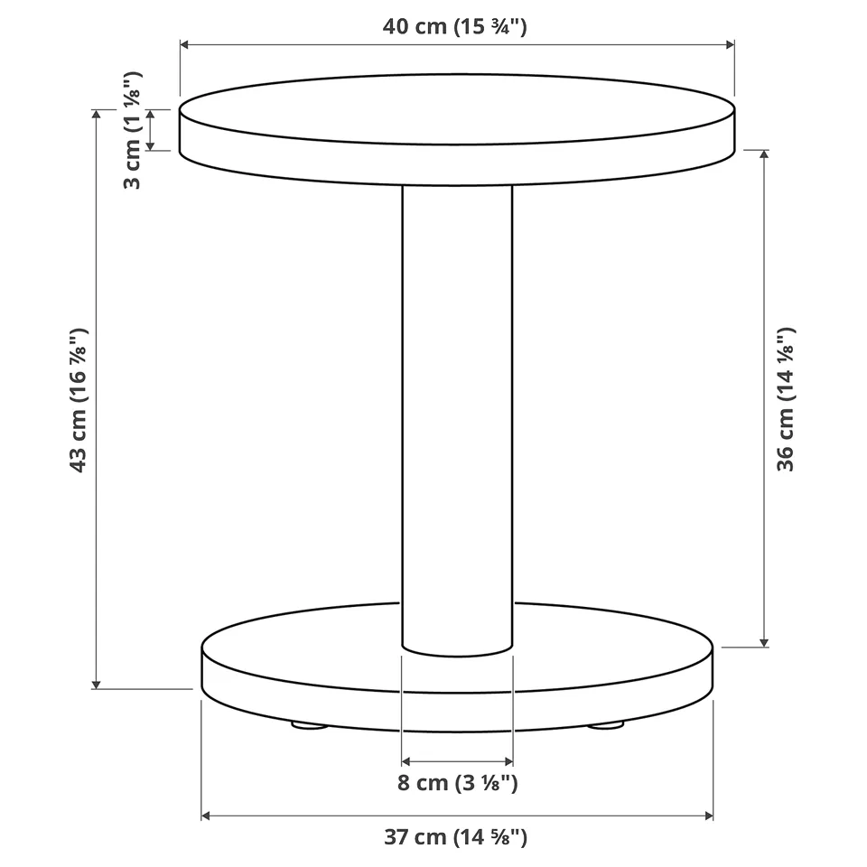 part: STOCKHOLM 2025 side table