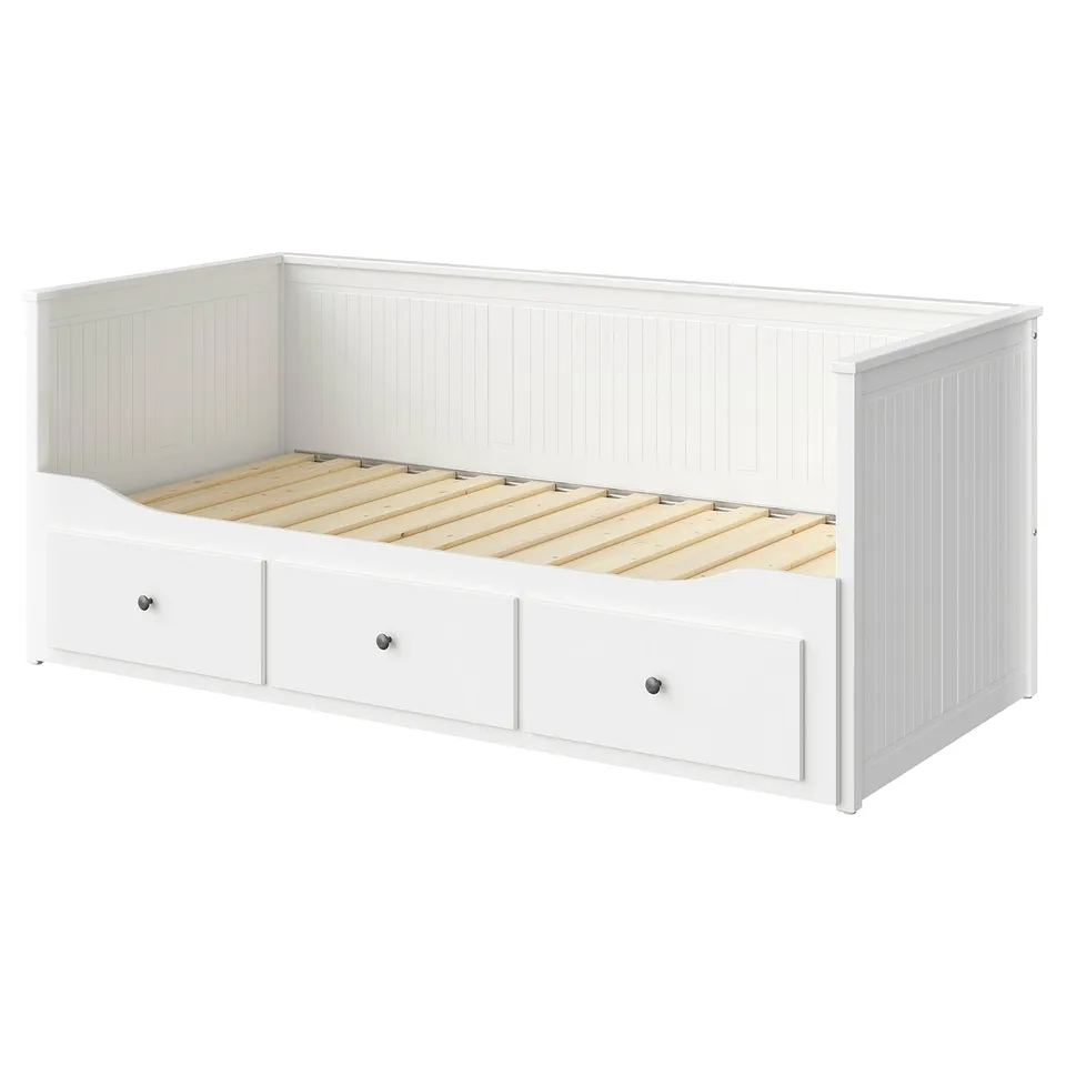 part: HEMNES day-bed frame with 3 drawers
