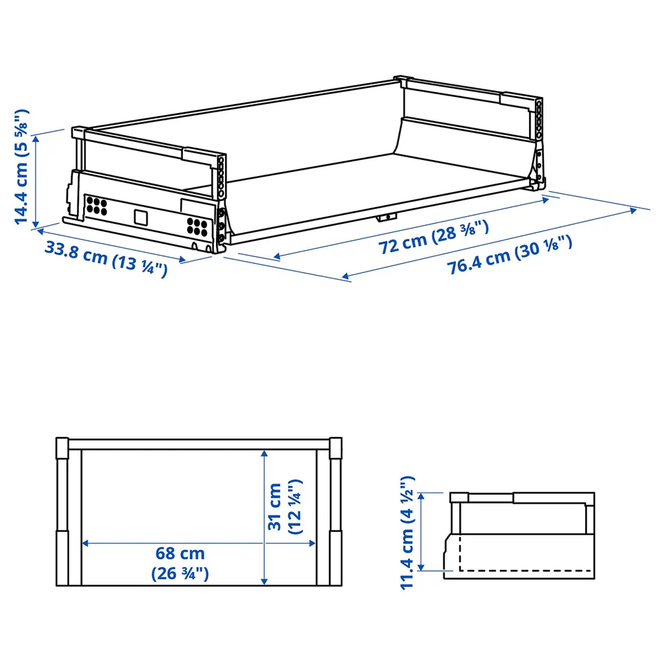 part: MAXIMERA drawer, medium