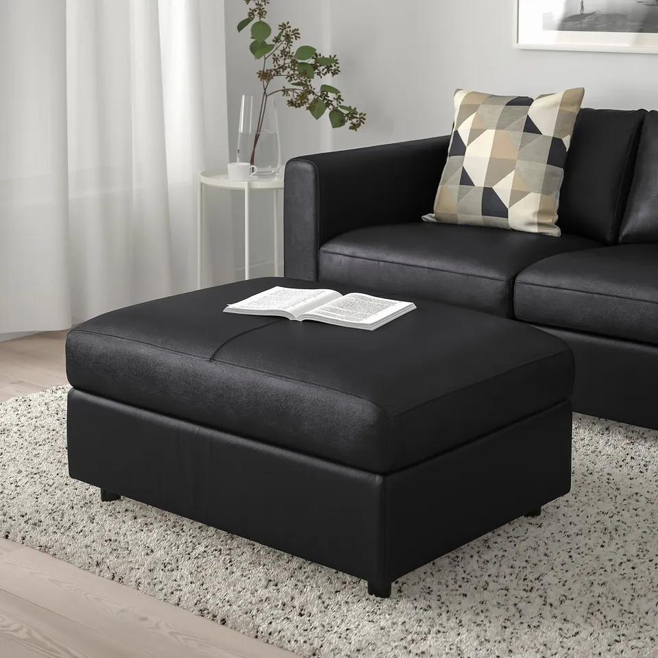 part: VIMLE footstool with storage