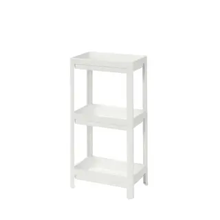 VESKEN shelf unit, white, Width 36.6 x Depth 23 x Height 70 cm