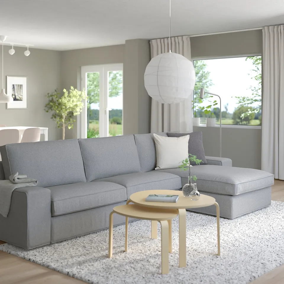 part: KIVIK 4-seat sofa with chaise longue