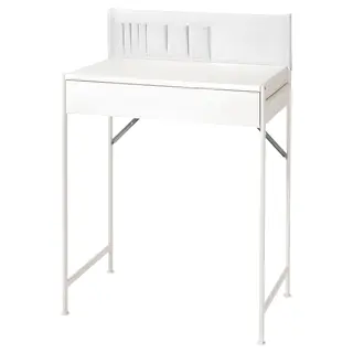 BRUKSVARA dressing table, white/light grey, 68x40 cm