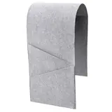 SILÄNG storage pocket for armrest, felt, Length 95 x Width 25 cm