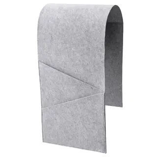 SILÄNG storage pocket for armrest, felt, Length 95 x Width 25 cm