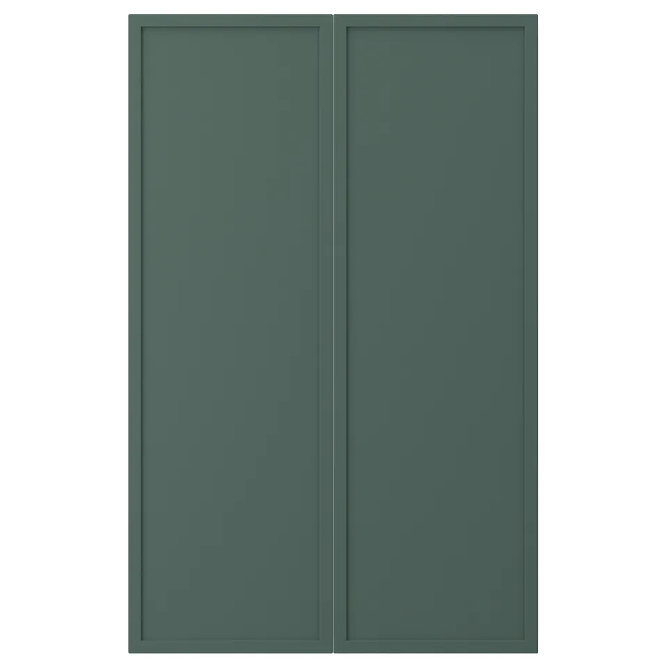 part: ASPUDDEN 2-p door f corner base cabinet set