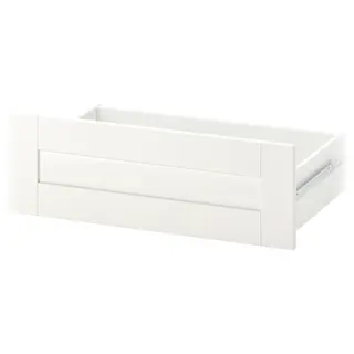 SANNIDAL drawer, white/white, Width 60 x Depth 42 x Height 20 cm