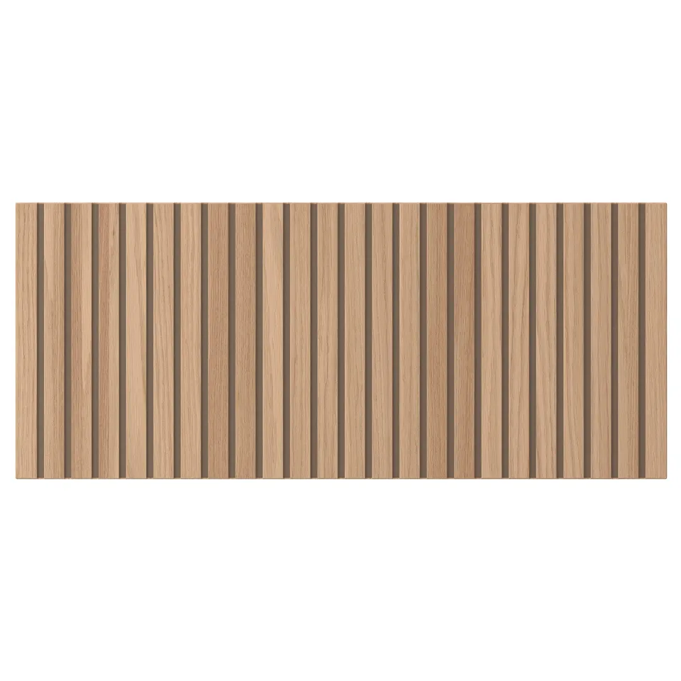BJÖRKÖVIKEN Drawer front, oak veneer, 60x26 cm
