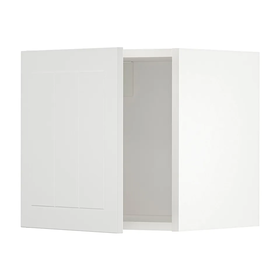 METOD kitchen unit: white, rectangular, modern design with plain door.