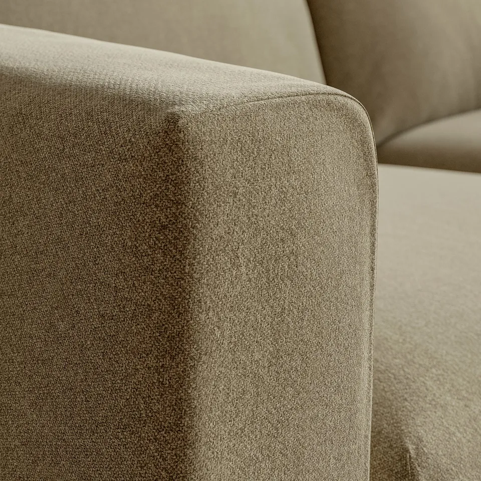VIMLE 3-seat sofa, Johanneshov brown-beige