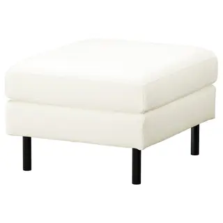 SALTSJÖBADEN footstool, Blekinge white