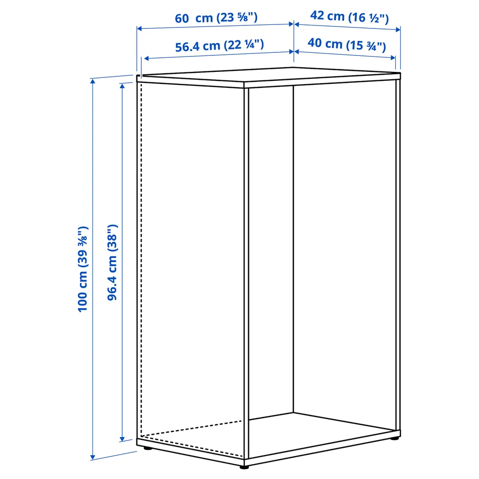 part: LASTARE frame with doors