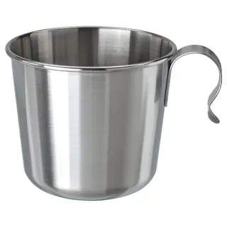 GRILLTIDER mug, stainless steel, 33 cl