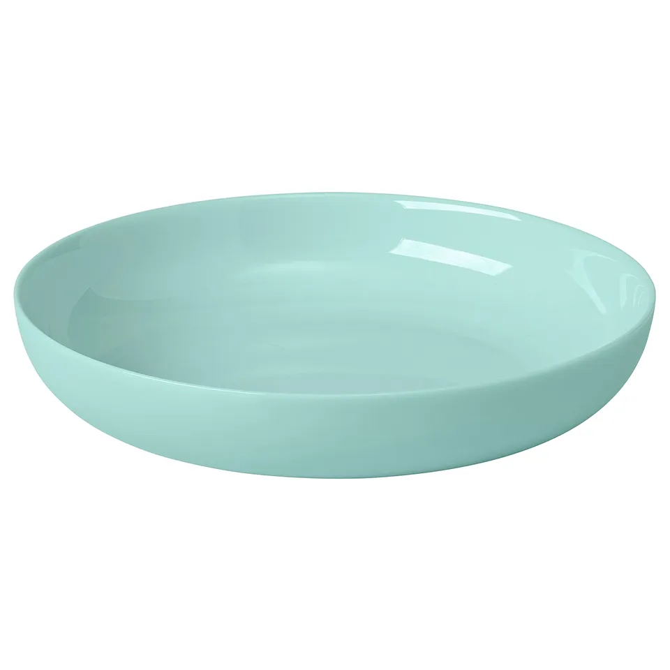 VITBLECKA Plate, turquoise, 21 cm