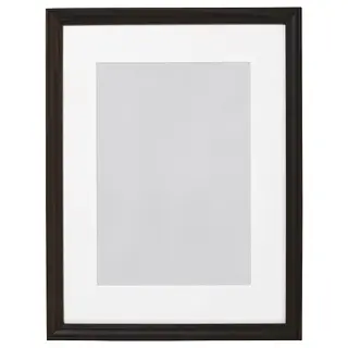 KLOTKÖRSBÄR frame, oak effect/dark brown, 30x40 cm