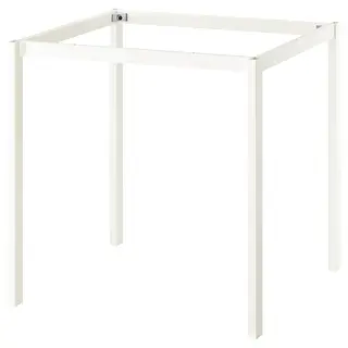 VIHALS underframe, white, 74x74x73 cm