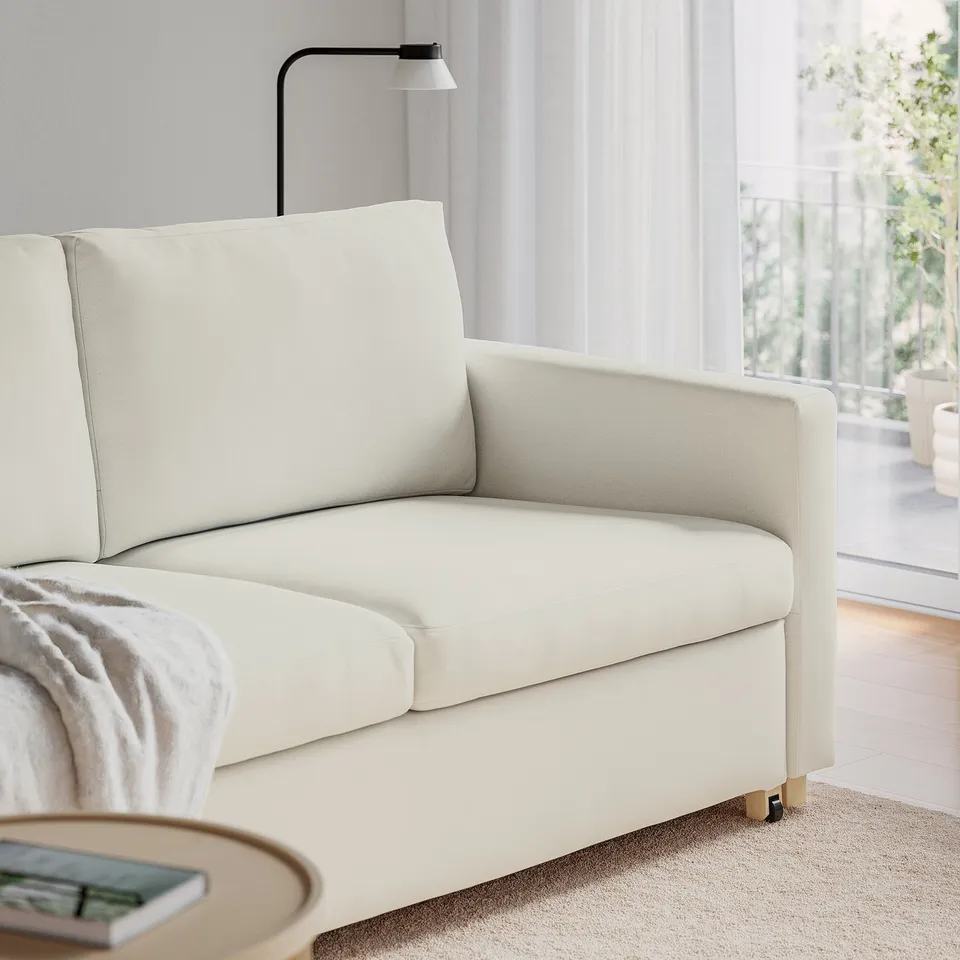 SALTSJÖBADEN 2-seat sofa-bed, Blekinge white