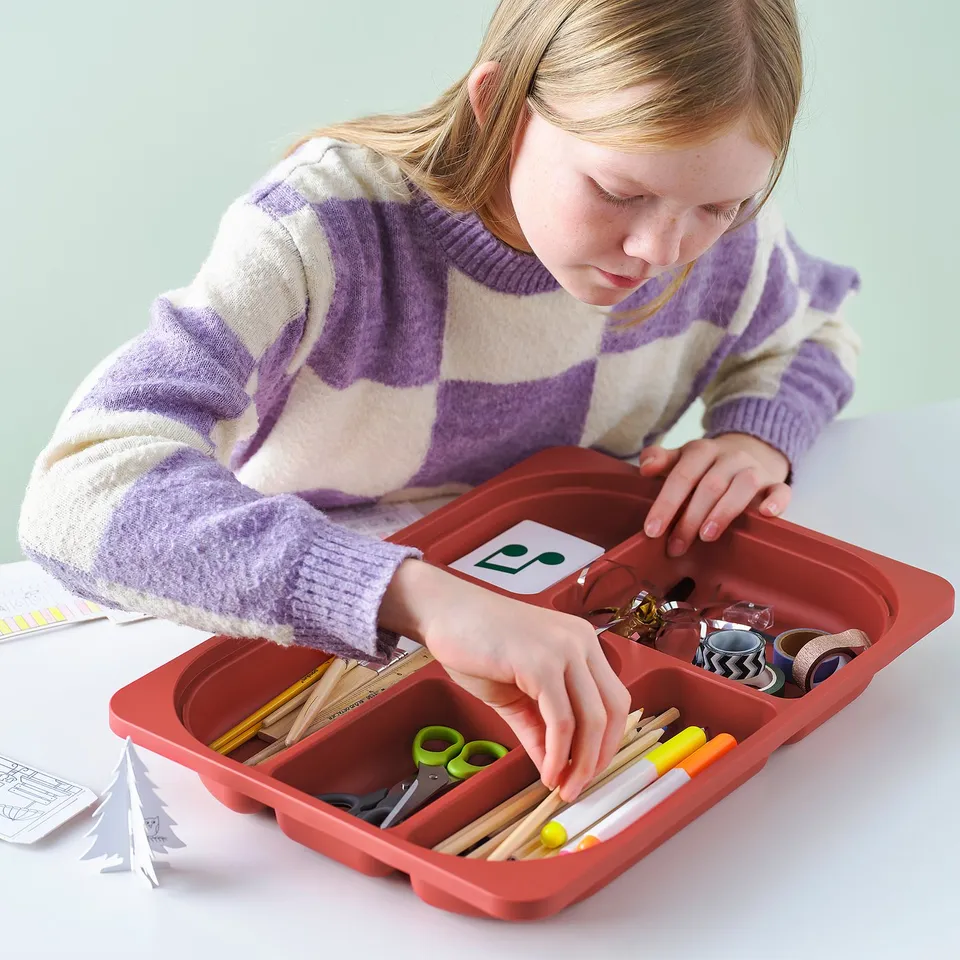 part: TROFAST storage tray with compartments