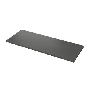 SÄLJAN worktop, dark grey stone effect/laminate, 246x3.8 cm