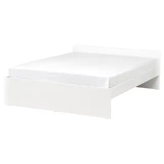 VIHALS bed frame, white, 180x200 cm
