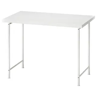 LINNMON / SPÄND desk, white, 100x60 cm