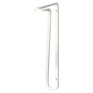 FÖRLÄGGARE bracket, white, 18x25 cm