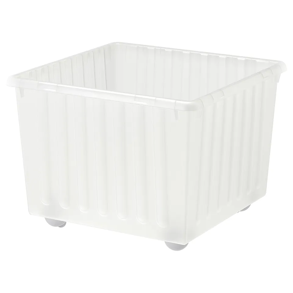 part: VESSLA storage crate with castors