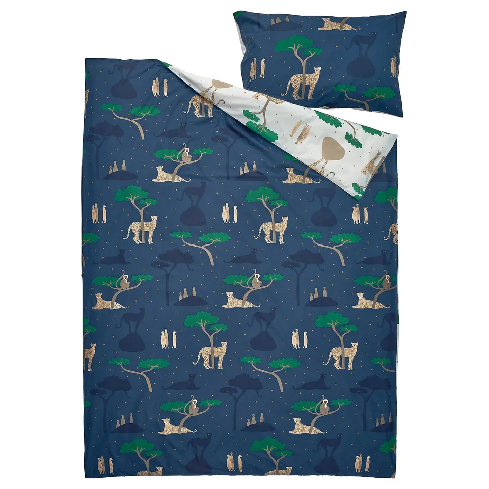 part: SANDLÖPARE duvet cover and pillowcase