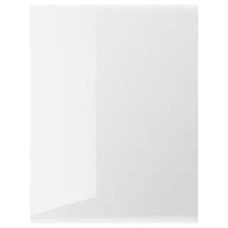 RINGHULT cover panel, high-gloss light grey, 62x80 cm