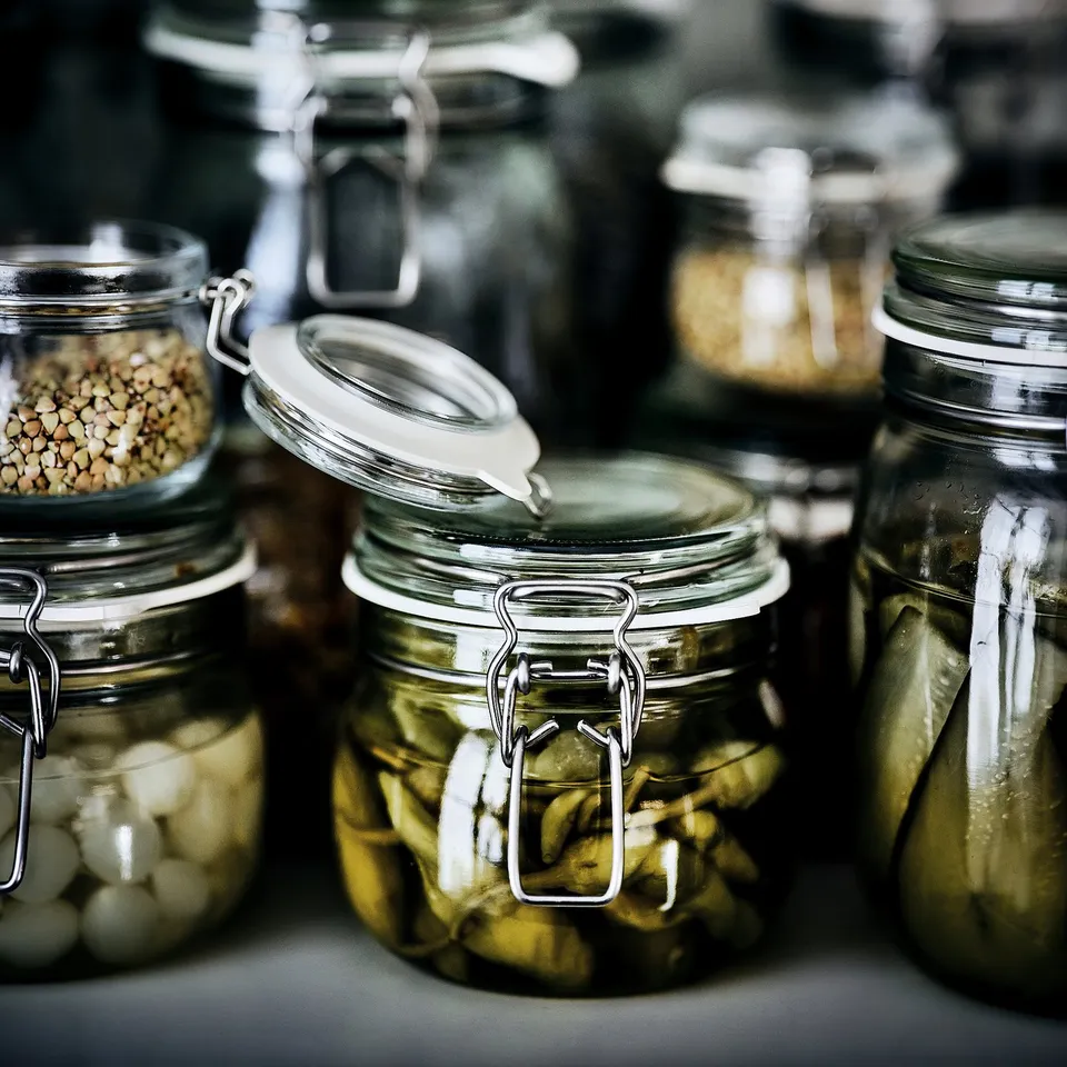 part: KORKEN jar with lid