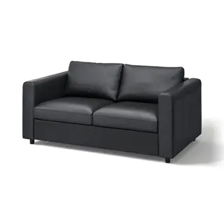 VIMLE 2-seat sofa, Grann/Bomstad black, Width 171 x Depth 98 cm