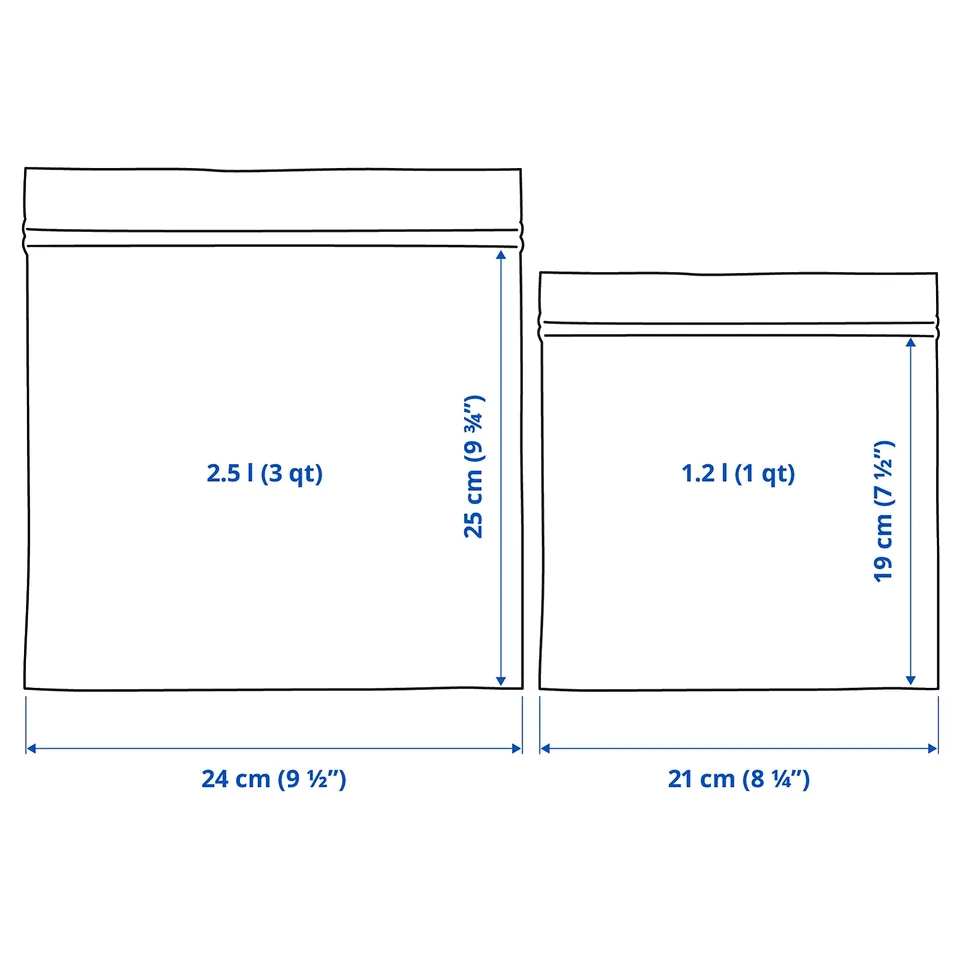 Illustration with measurements for the product: ISTAD.
