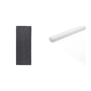 MORUM/STOPP set: rug flatwoven, in/outdoor + anti-slip underlay, dark grey, 80x200 cm