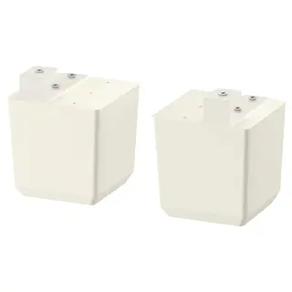 FÖRBÄTTRA leg, off-white, 8 cm