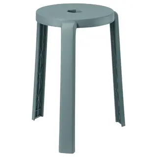 IBBARBO stool, turquoise